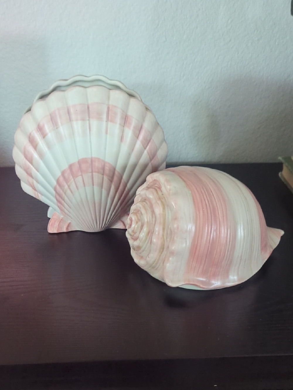Vintage Fitz & Floyd Coquille Shell And Shell Vase